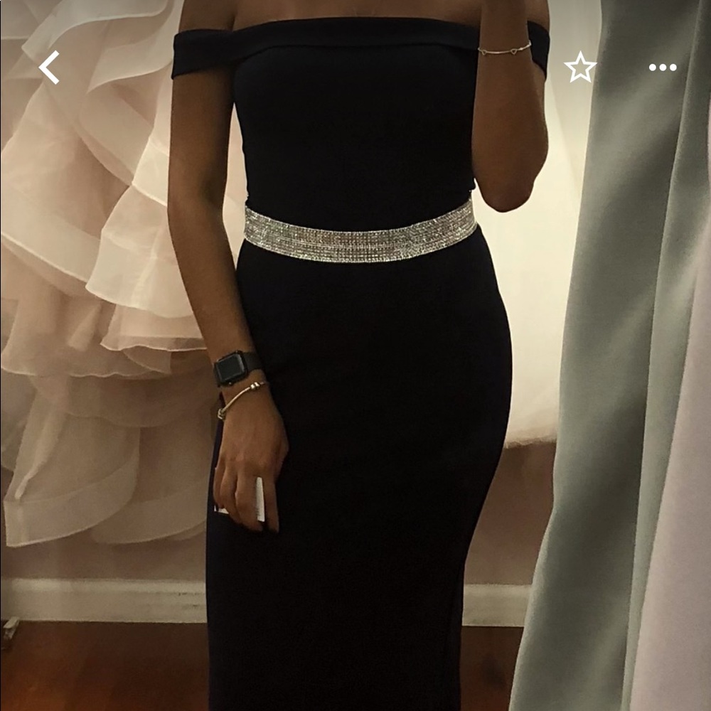 Navy Blue Gown